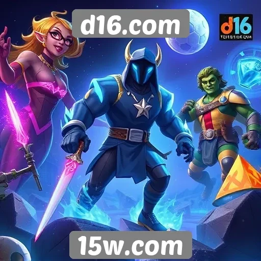 Jogos em destaque no site d16.com